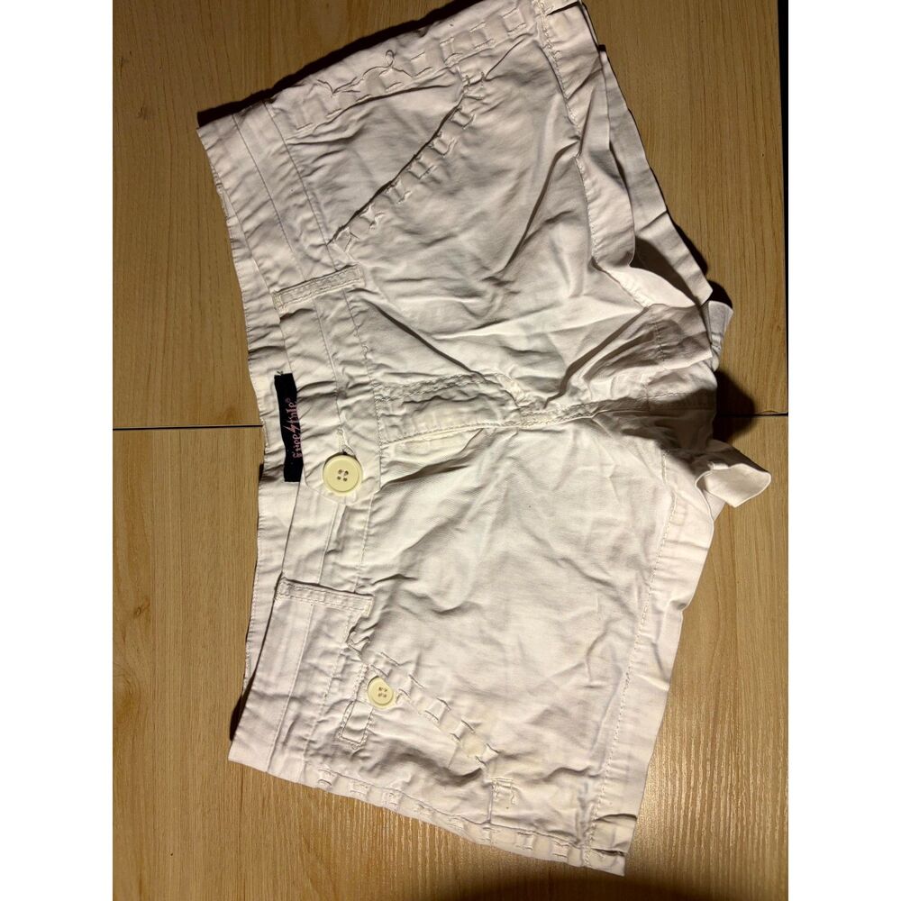 White freestyle shorts size 11